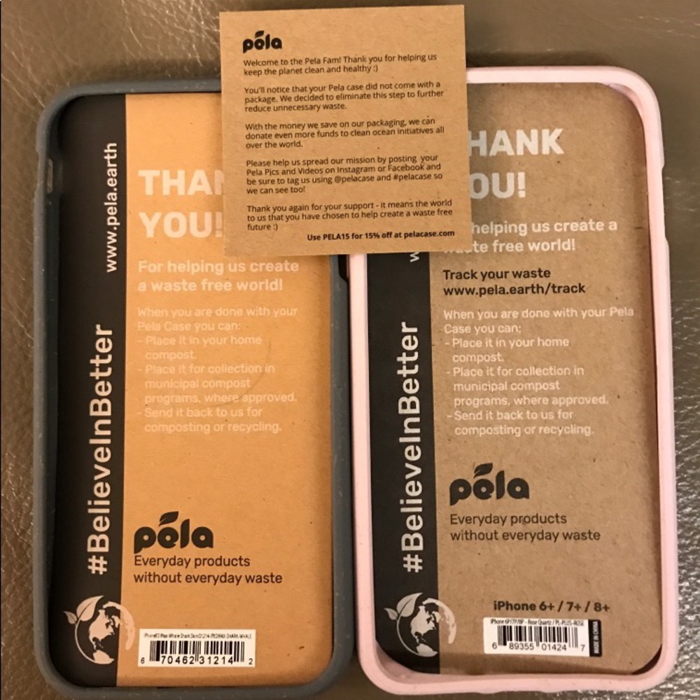 PELA biodegradable iphone case